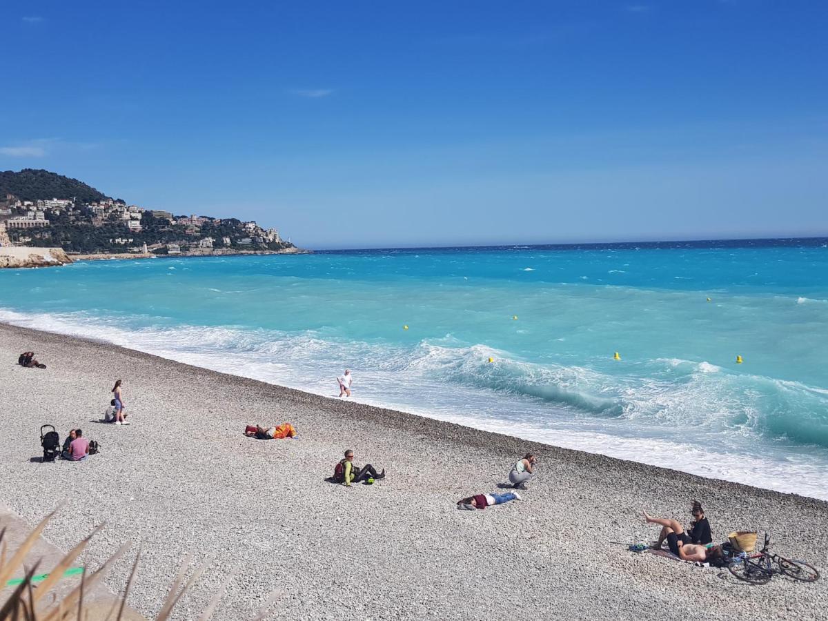 Parvis De La Mer, 50m de la plage Nice Extérieur photo